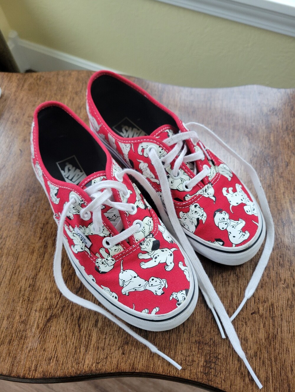 Vans Disney 101 Dalmatians Print Canvas Sneakers - Picture 11 of 11